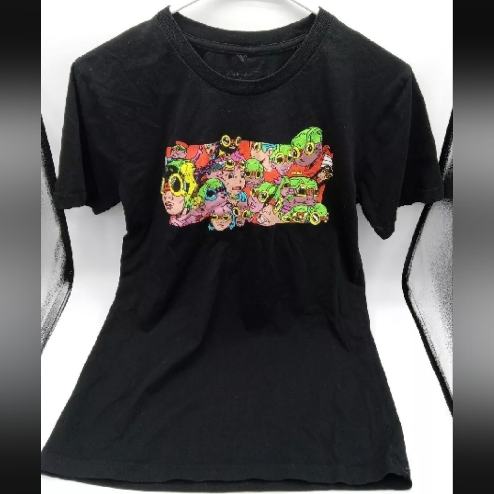 Hebru Brantley Nevermore Chicago Banner Size Small T-Shirt Black